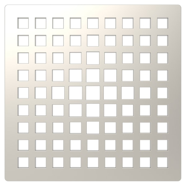 Newport Brass 4" Square Shower Drain in Polished Nickel 233-401-15 - main